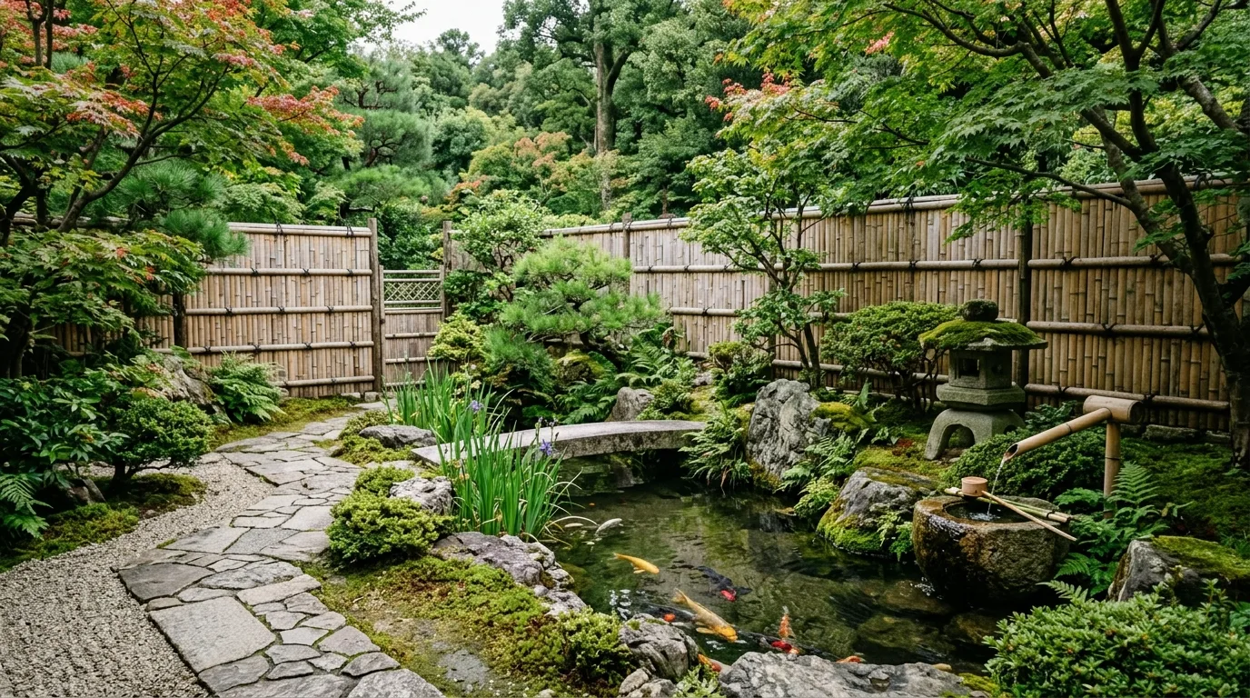 9 Bamboo Fence Ideas for a Natural Feel